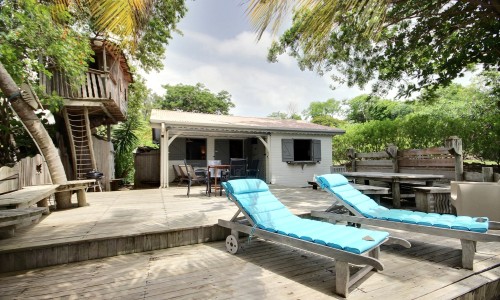 Le François - Villa 4 ou 6 chambres en bord de mer avec piscine